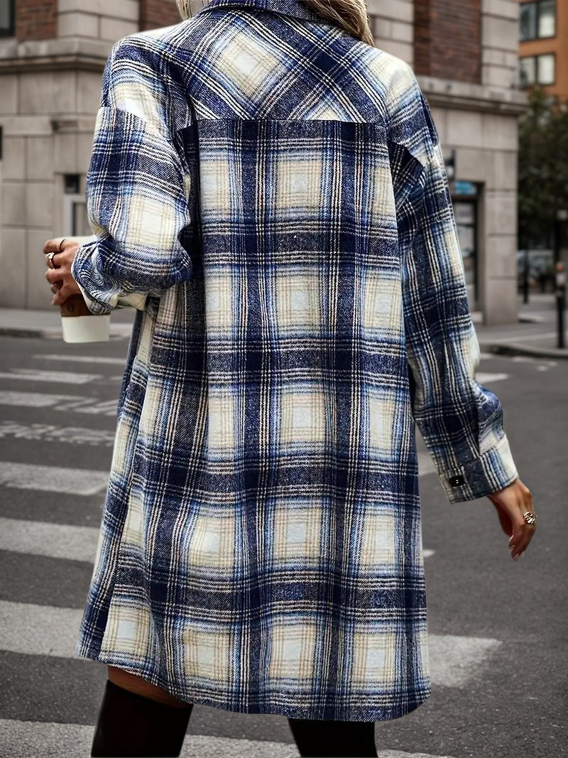 Oversized Flannel Jacket