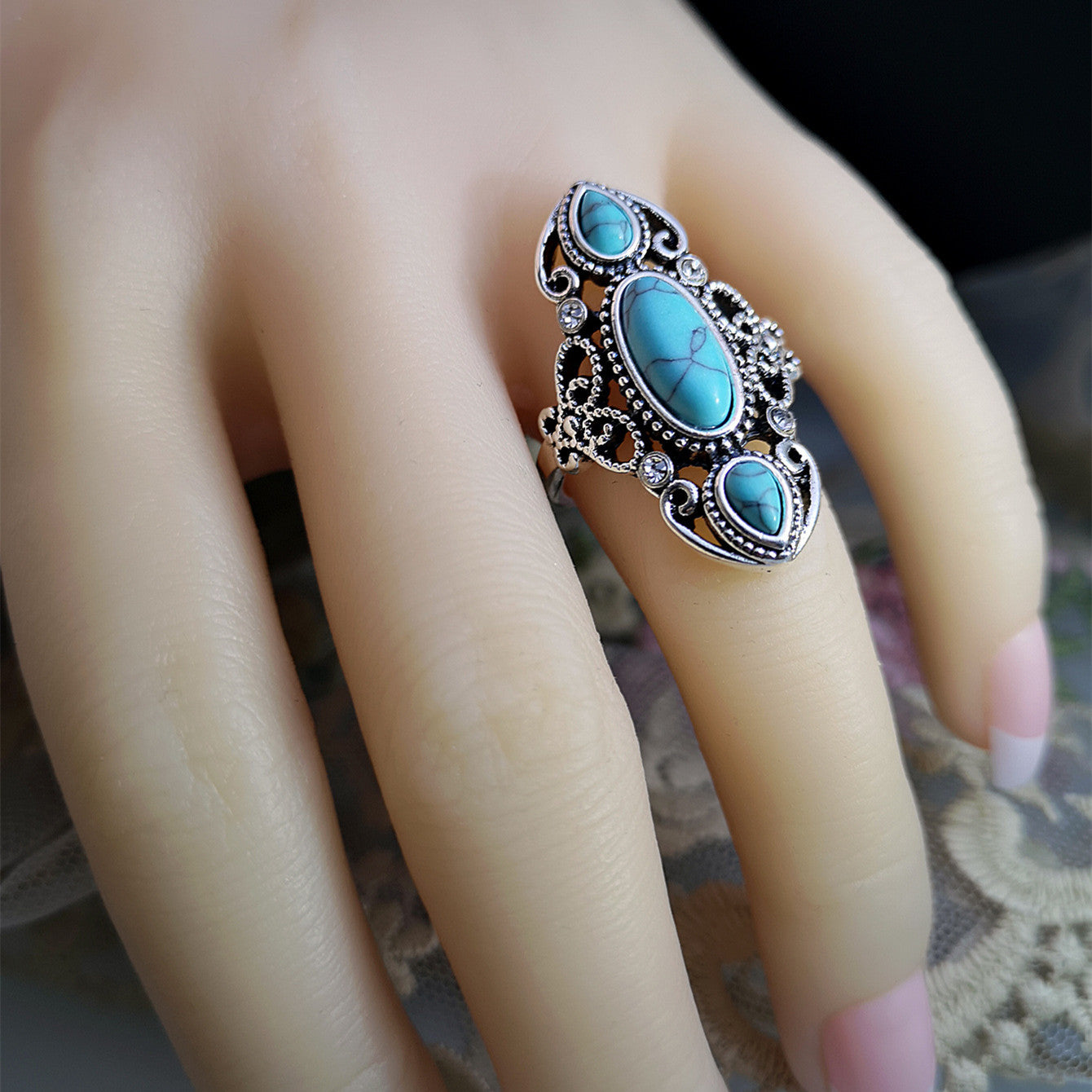 Vintage Turquoise Ring