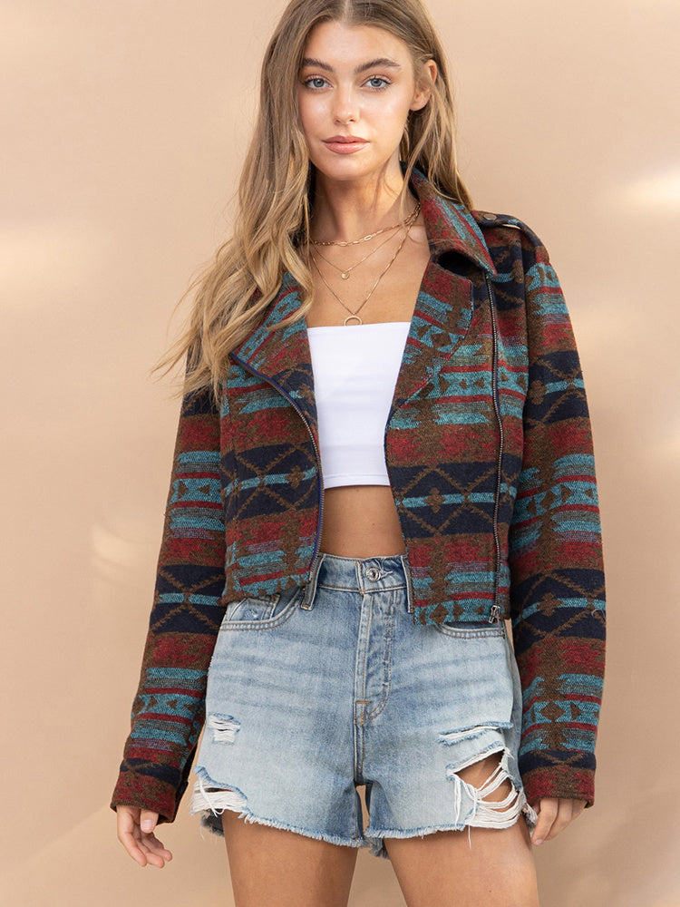 Aztec Woolen Coat