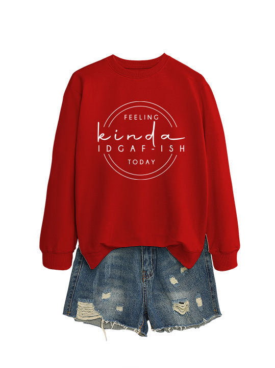 Felling IDGAF-ish Sweater