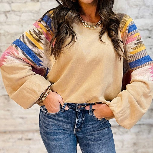 Loose Long Sleeve Top