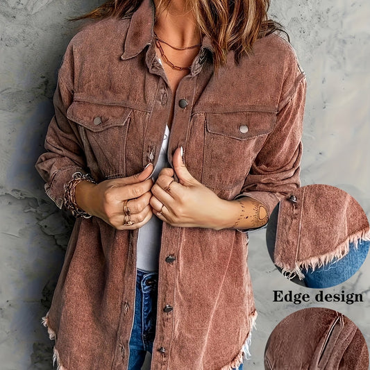 Retro Washed Denim Jacket