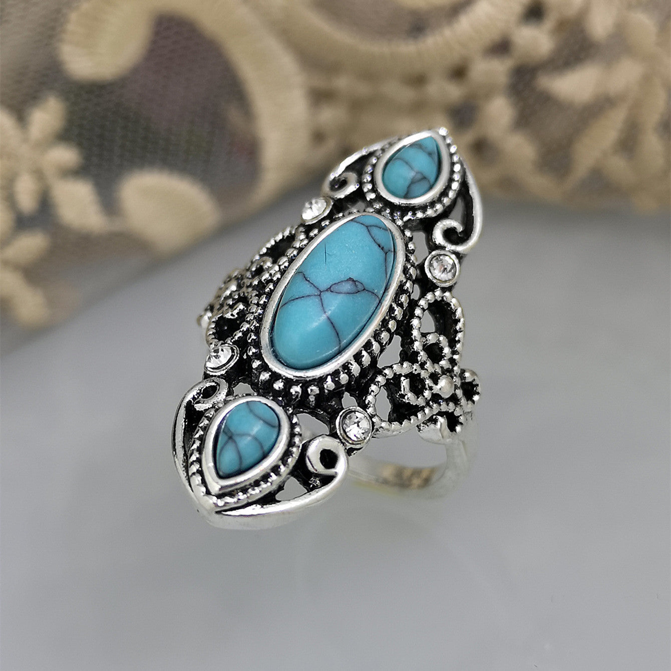Vintage Turquoise Ring