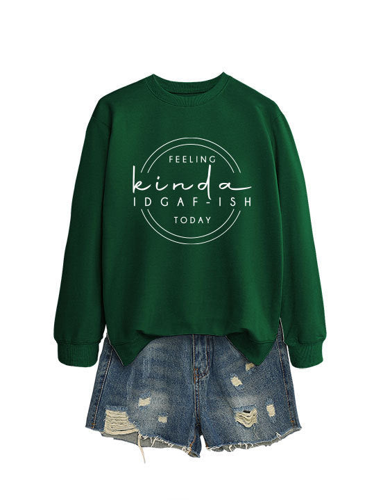 Felling IDGAF-ish Sweater